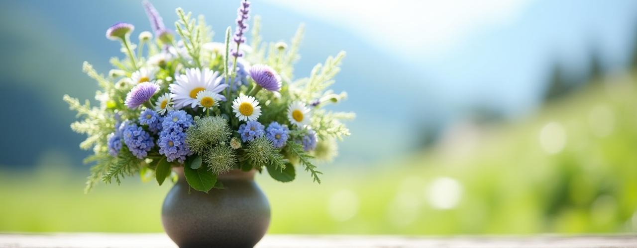 Strauß Alpenblüten Traum